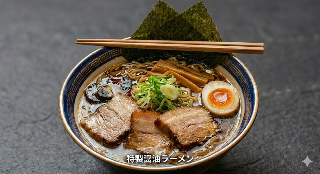 特製醤油ラーメン